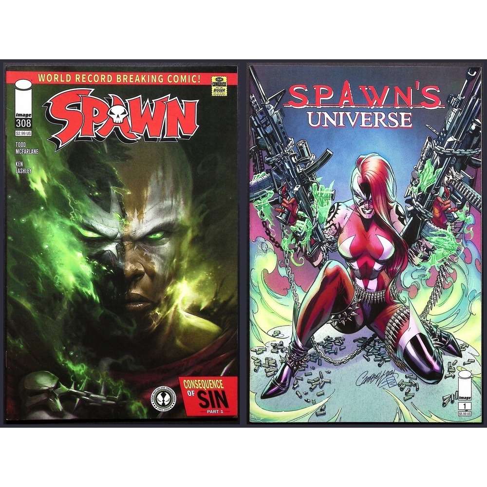 Spawn #308 Spawn's Universe 1 Image 2021‎ Campbell Lashley Variant NM Lot